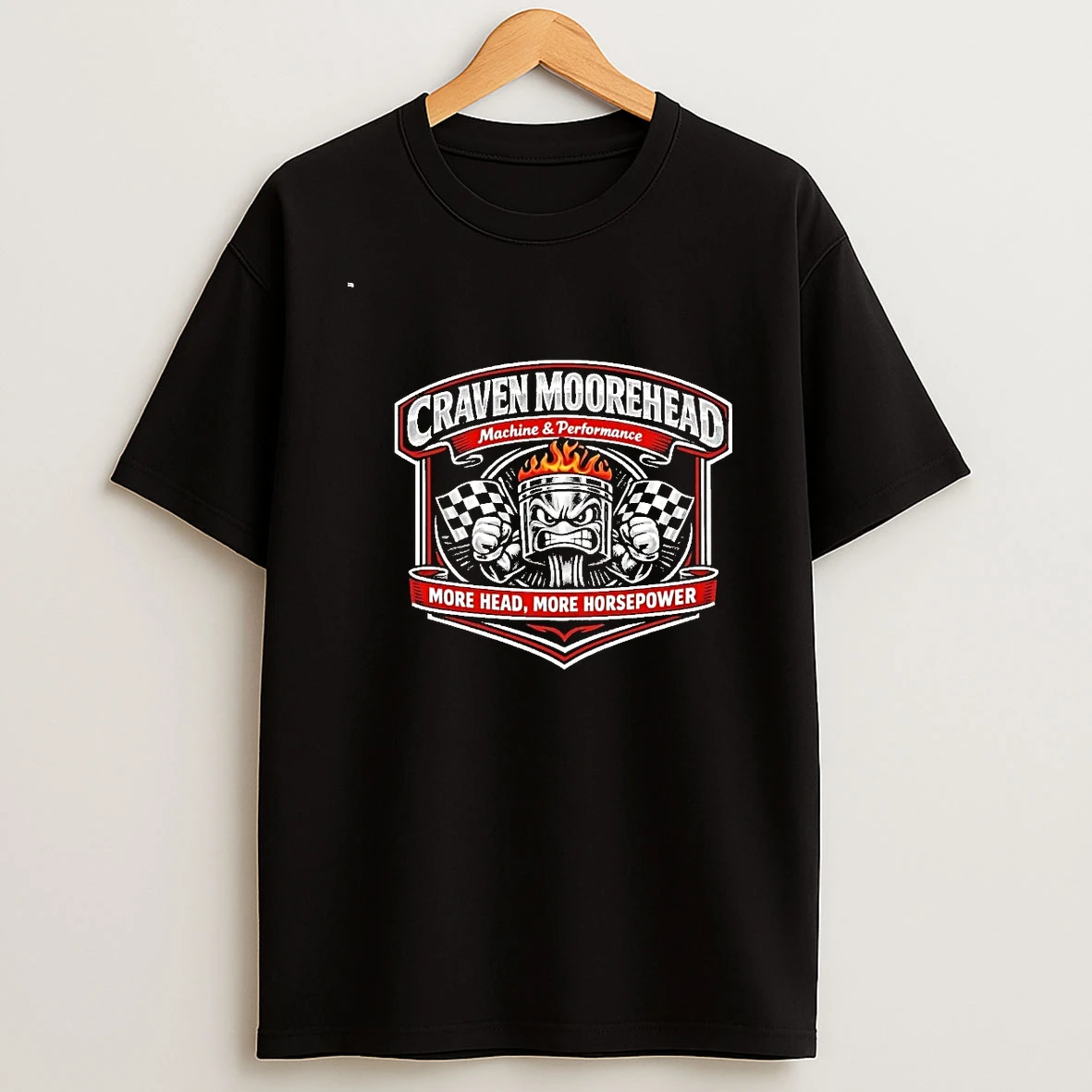 Craven Morehead Car Mechanic Machine And Performance Morehead More Horsepower 00 Shirts
