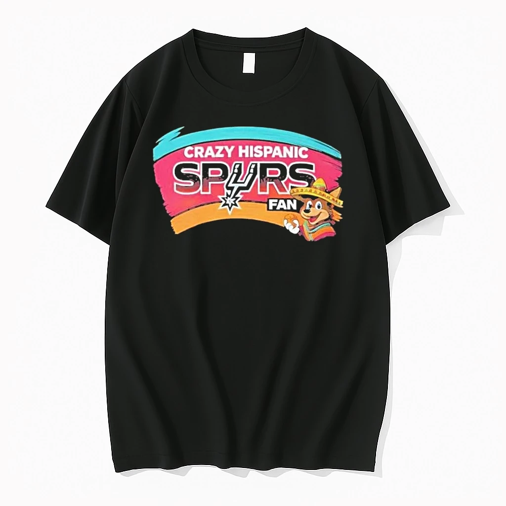 Crazy Hispanic Spurs Fan 2026 Shirts