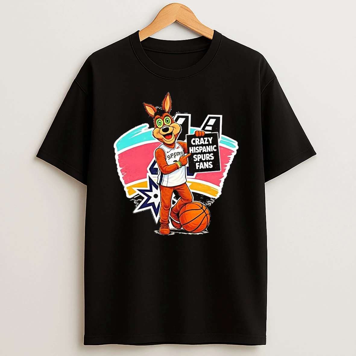 Crazy Hispanic Spurs Fan San Antonio Spurs Basketball 2026 Shirts