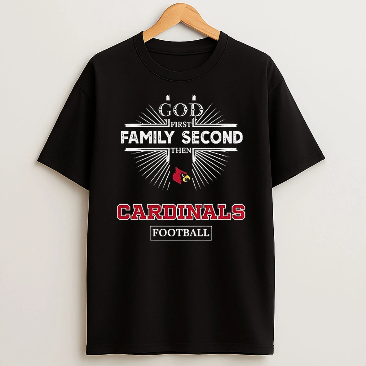 Dh9nzp6q God First Family Second Then Louisville Cardinals Football Shirts