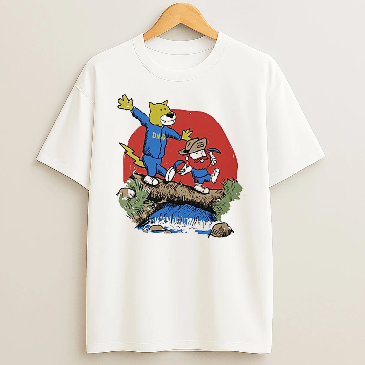 Dnvr Denver Nuggets Mens Basketball Cartoon Friends Shirts