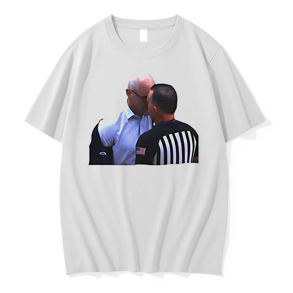 Dan Hurley Heated Moment Uconn Headbutt Vs Ref Uconn Huskies Mens Basketball 2026 Shirts