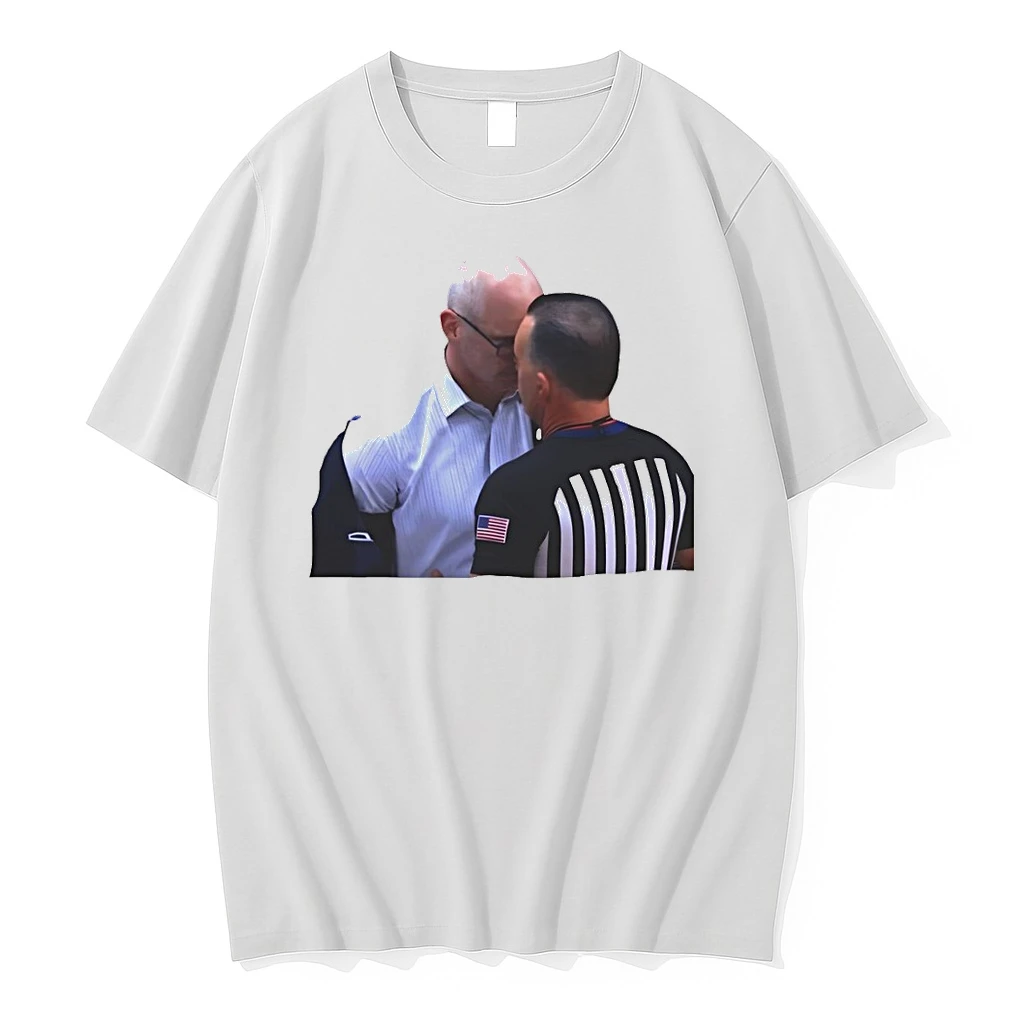 Dan Hurley Heated Moment Uconn Huskies Headbutt Vs Ref Basketball Shirts