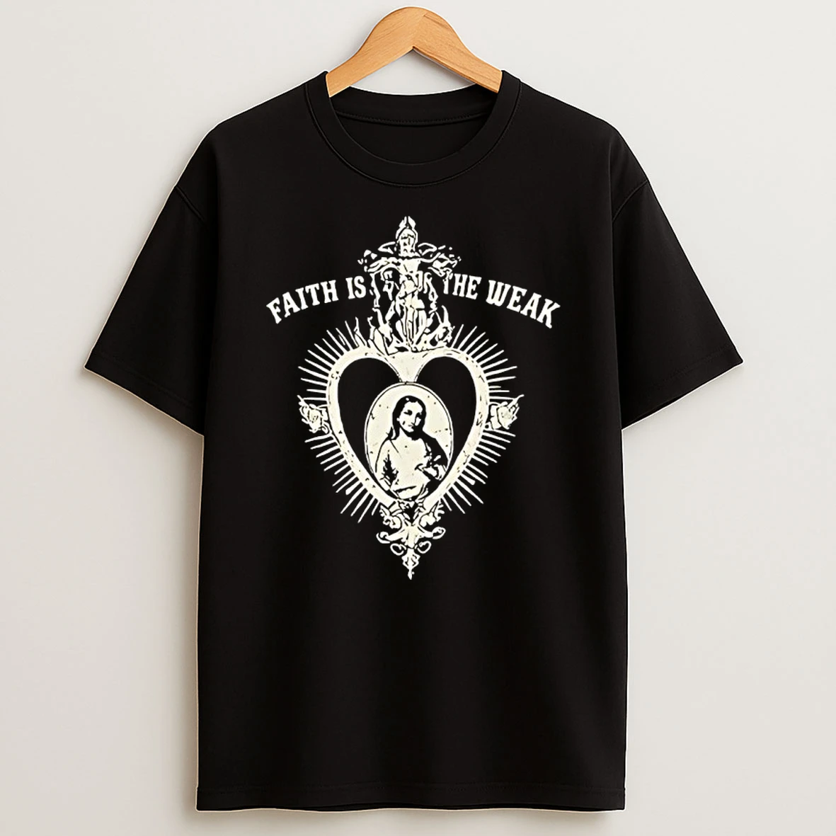 Daniel Gafford Wearing Faith Isnt For The Weak Shirts