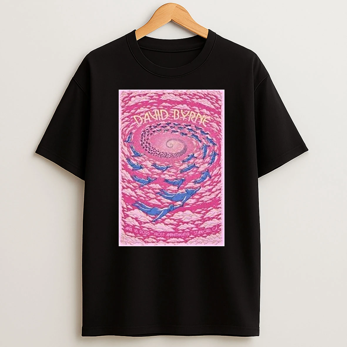 David Byrne In Stanford Ca On Apr 16 2026 Tour Shirts