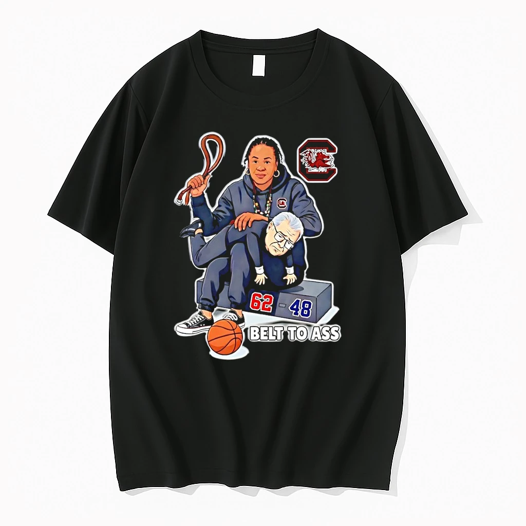 Dawn Staley Belt To Ass Geno Auriemma South Carolina Gamecocks Womens Basketball Shirts