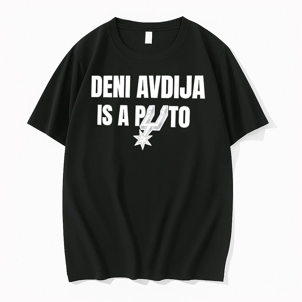 Deni Avdija Is A San Antonio Spurs Nba Basketball 2026 Logo Vintage Shirts