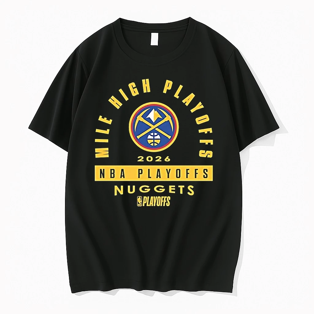 Denver Nuggets 2026 Nba Playoffs Mile High Playoffs Shirts
