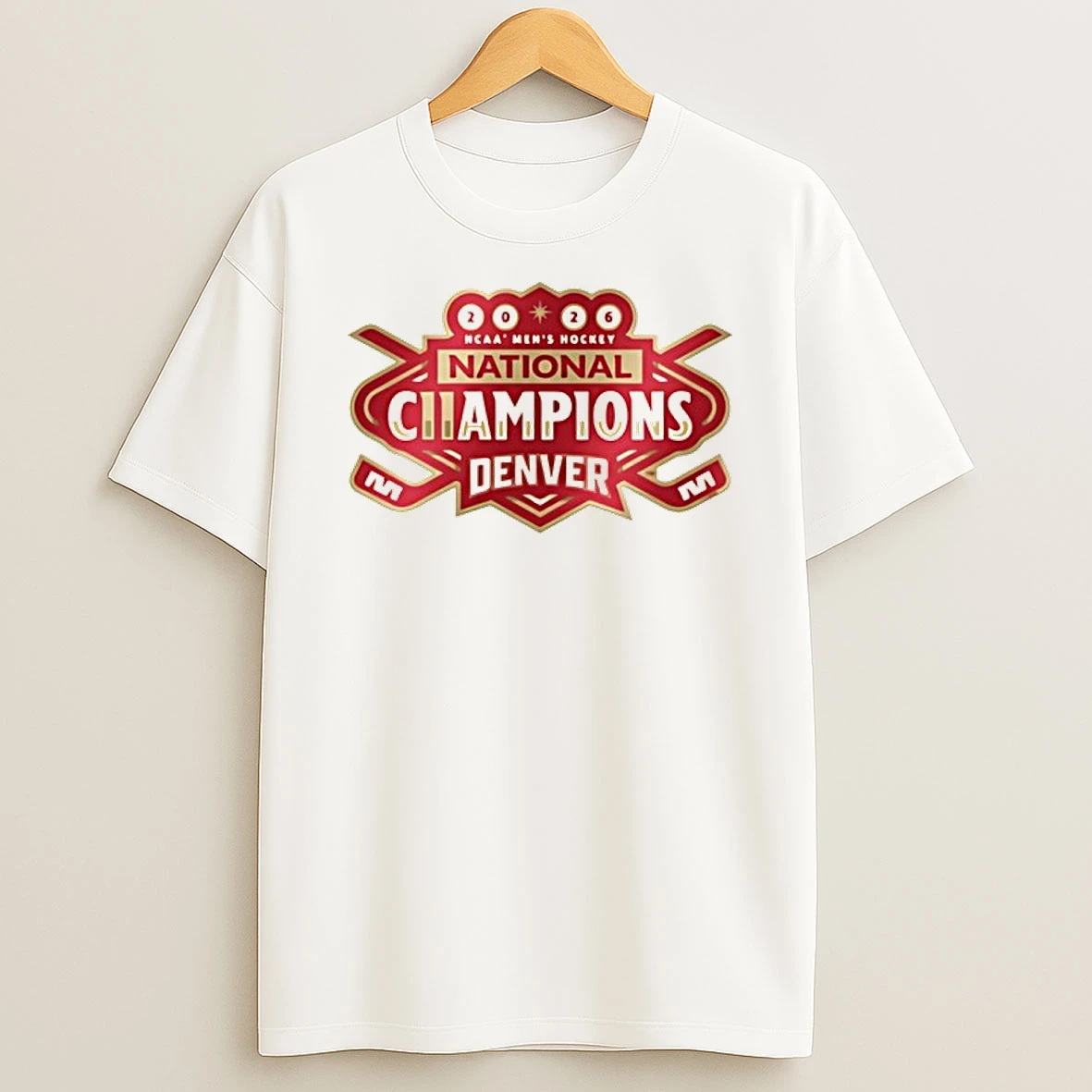 Denver Pioneers Mens Ice Hockey National Champions 2026 Classic Shirts