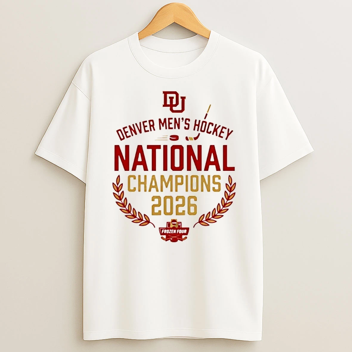 Denver Pioneers Mens Hockey 2026 National Champions Classic Shirts