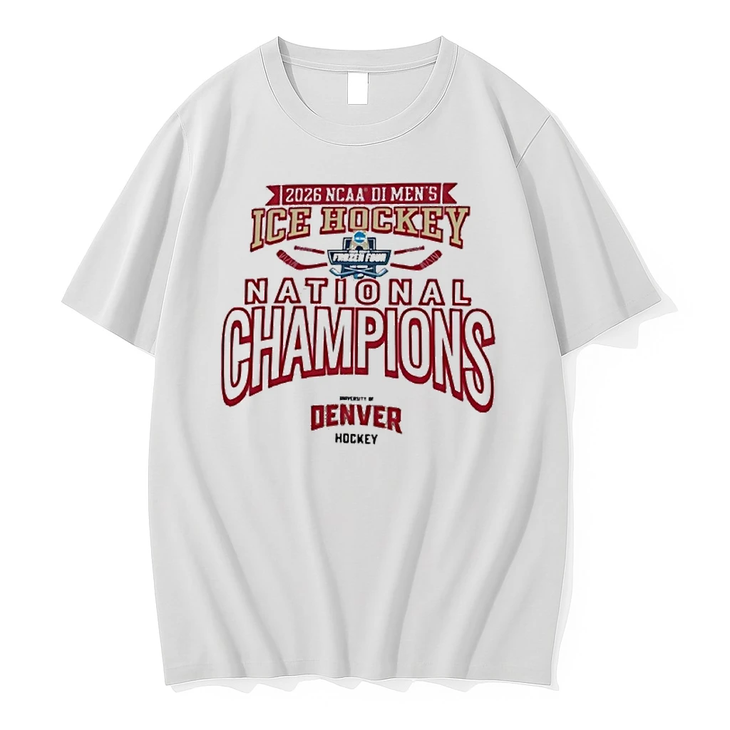Denver Pioneers Ncaa Frozen Four Mens Ice Hockey National Champions 2026 Shirts