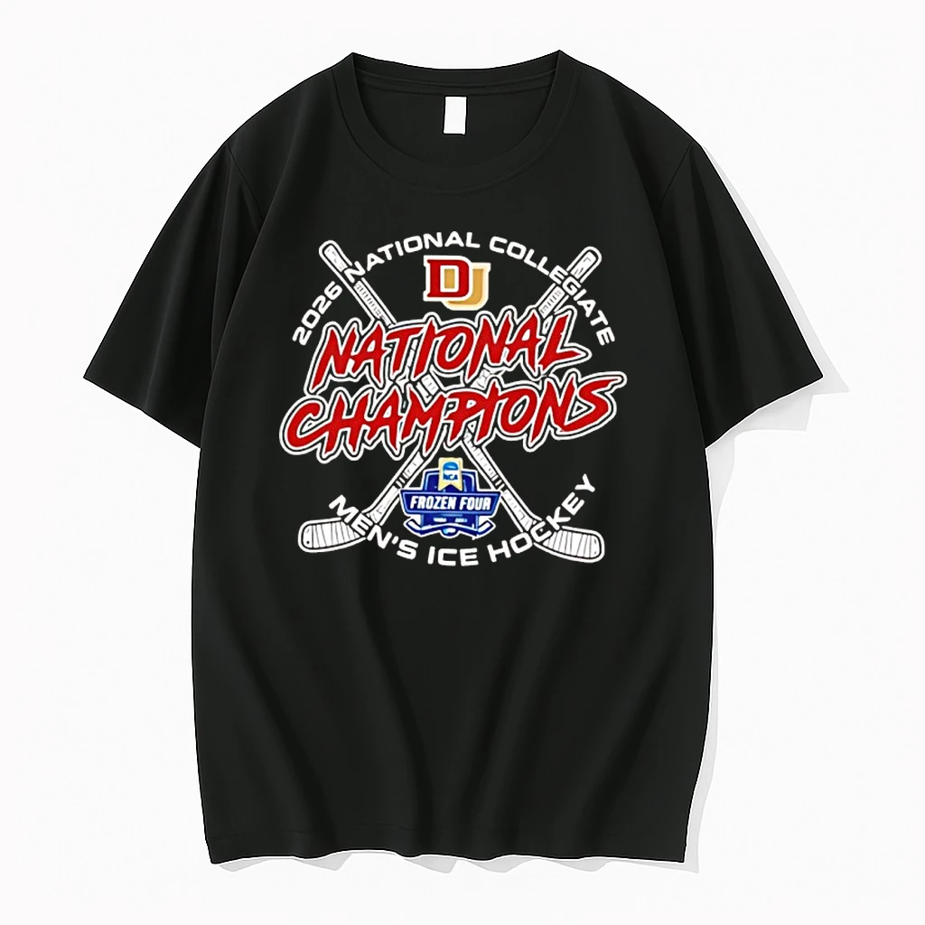 Denver Pioneers Frozen Four Mens Ice Hockey National Champions 26 Shirts