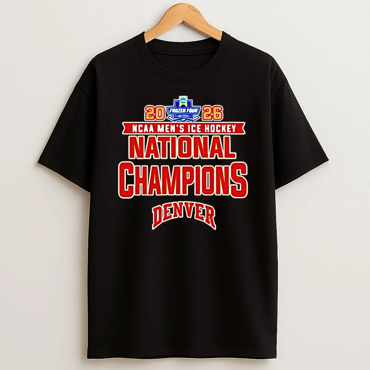 Denver Pioneers Mens Ice Hockey National Champions 26 Classic Shirts
