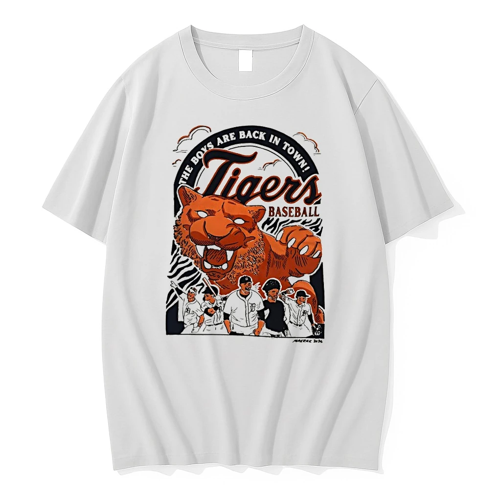 Detroit Tigers Baseball The Boys Are Back In Town 2026 Shirts