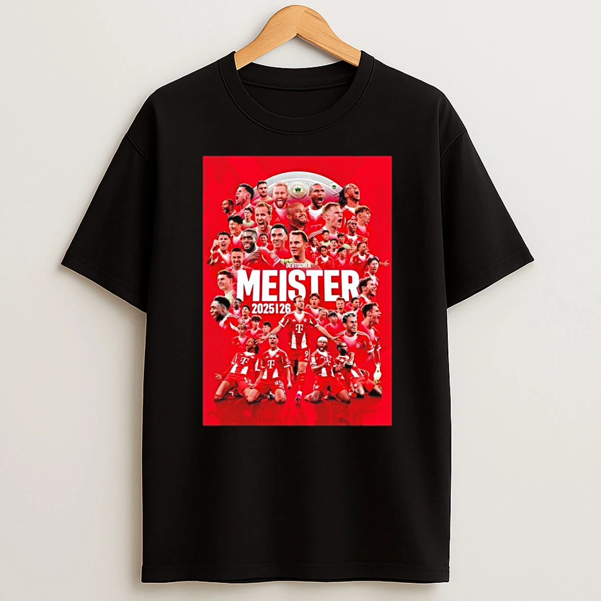 Deutscher Meister Bundesliga Bayern Munich Fc 2025 26 Shirts