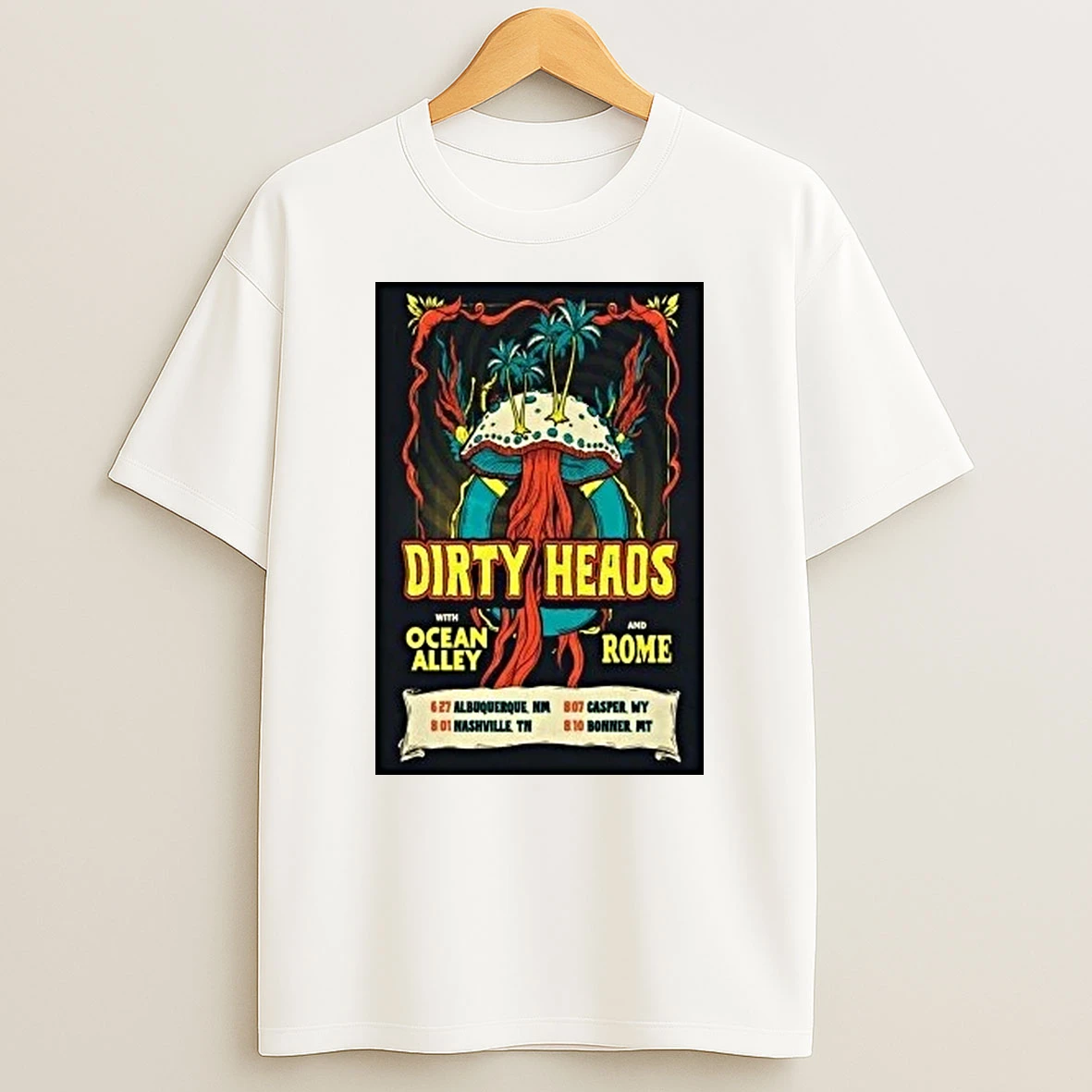 Dirty Heads So Glad You Made It Tour 26 Shirts
