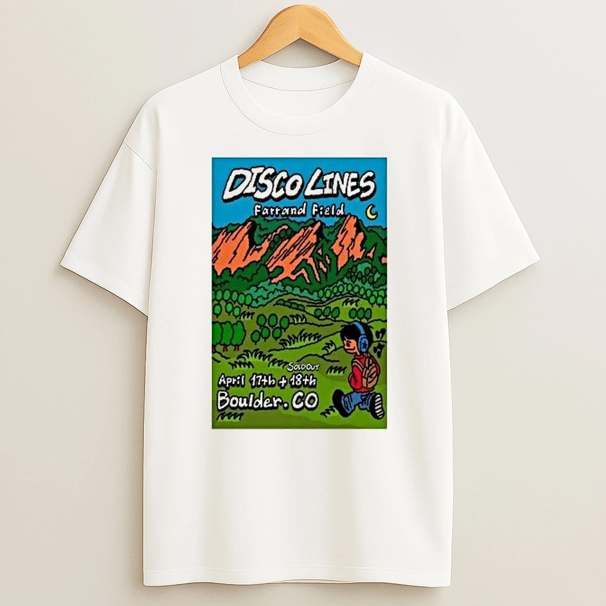 Disco Lines Boulder Co Apr 17 18 2026 Shirts