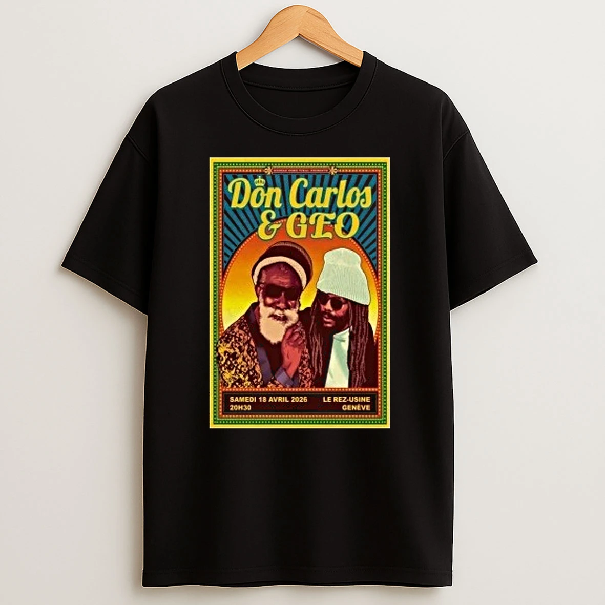 Don Carlos And Geo Geneva Switzerland April 18 2026 Shirts