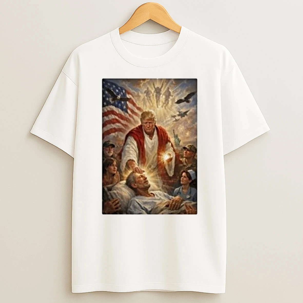 Donald Trump Jesus Christ Controversial Tour 2026 Shirts