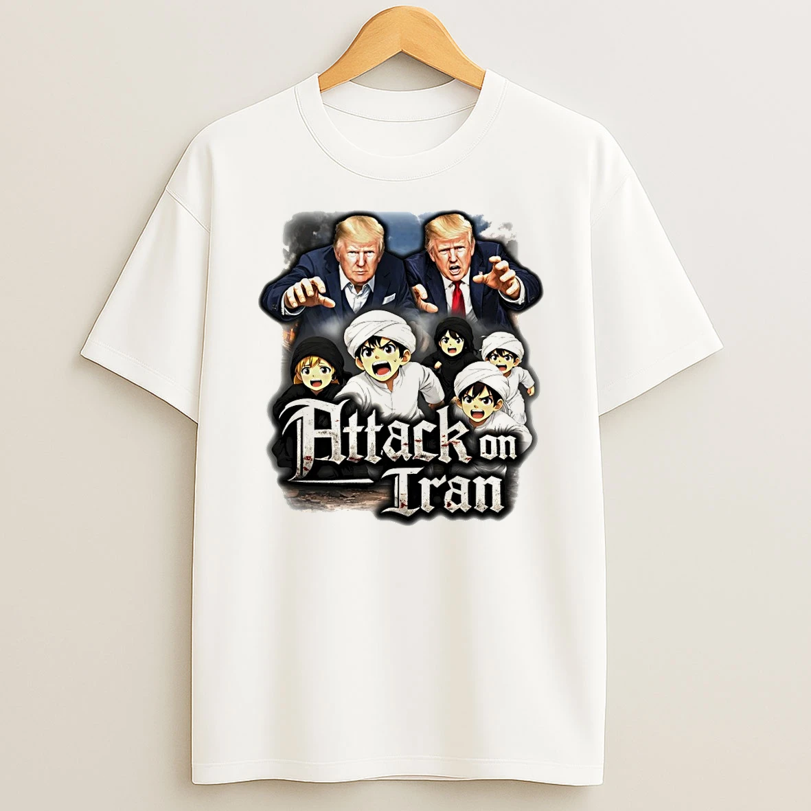 Donald Trump Attack On Iran Graphic Shirts