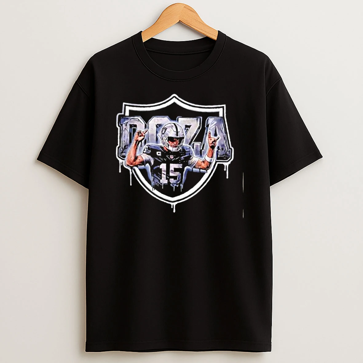 Doza Las Vegas Raiders Number 15 Football Player Logo Shirts