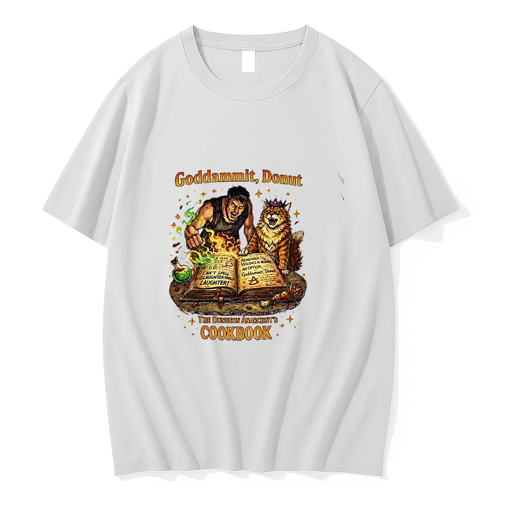 Dungeon Crawler Goddammit Donut The Dungeon Anarchists Cookbook Shirts
