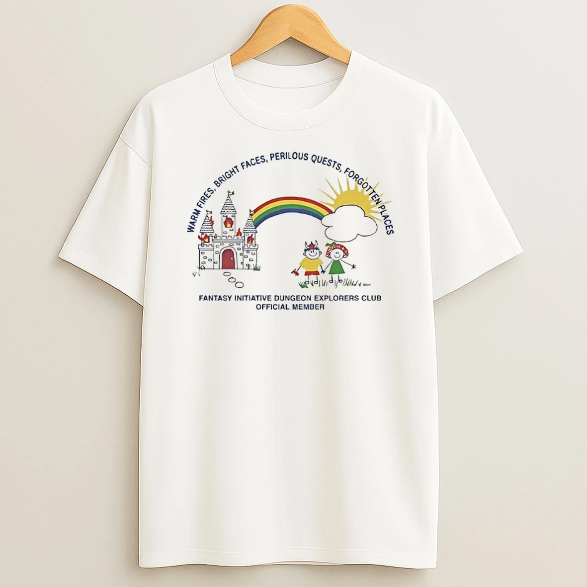 Dungeons Dragons Warm Fires Bright Faces Perilous Quests Forgotten Places Shirts