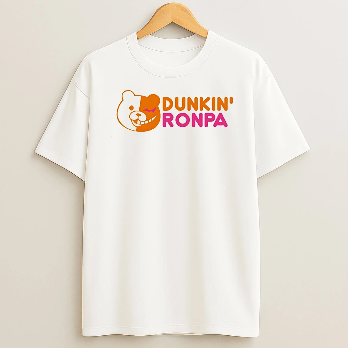 Dunkin Ronpa Pin Logo Shirts