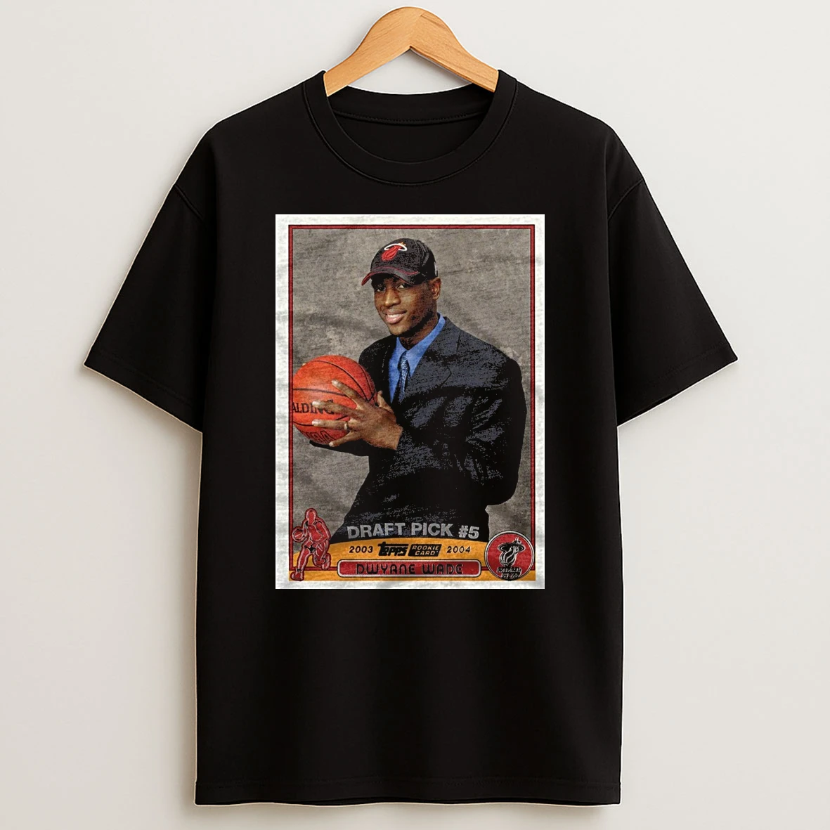 Dwyane Wade Miami Heat 2026 Nba Basketball Draft Pick Topps Trading Card Player Shirts