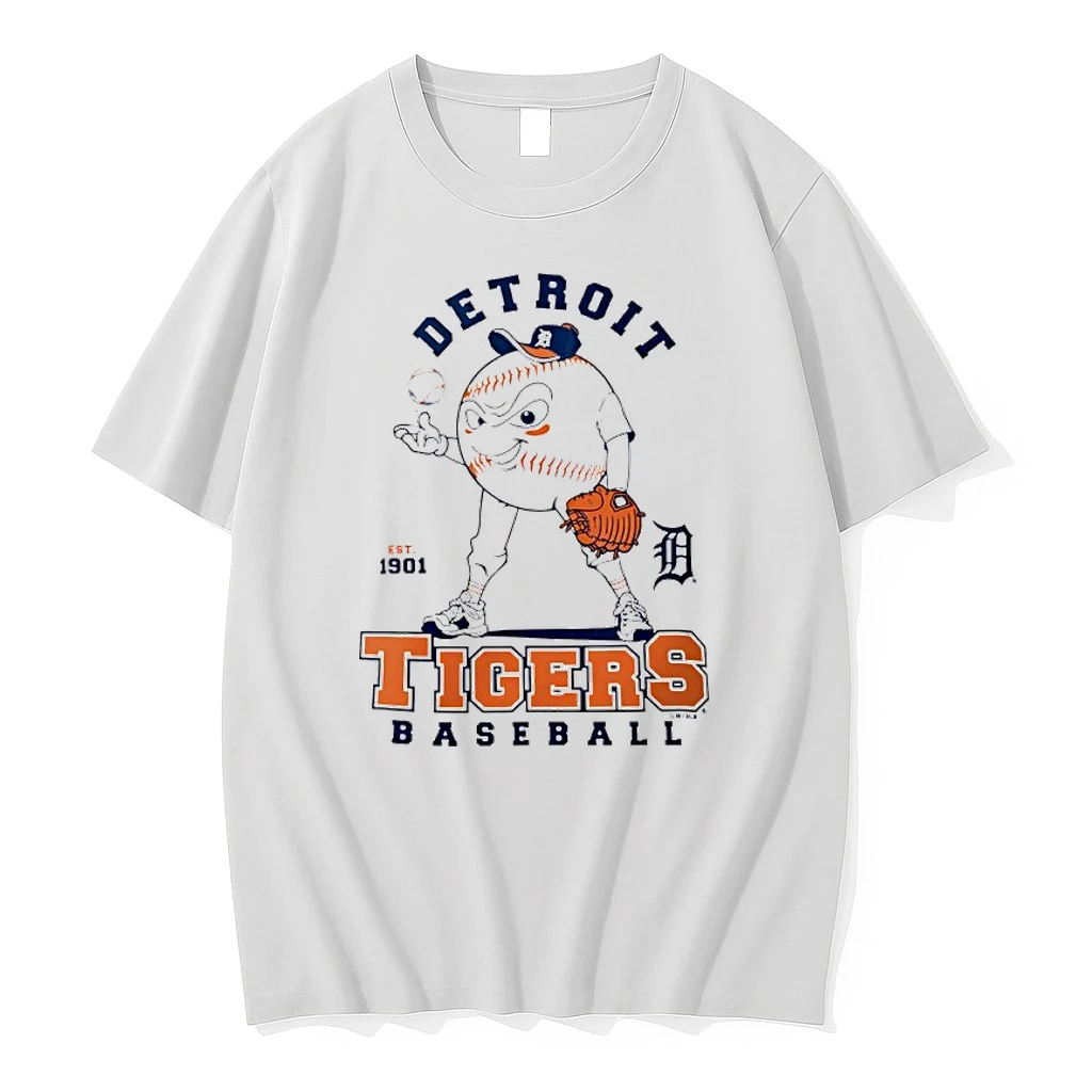Ejpei9mx Detroit Tigers Baseball Character Est 1901 Shirts