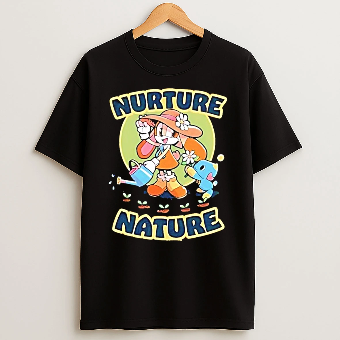 Earth Day Hedgehog Chao Nurture Nature Shirts