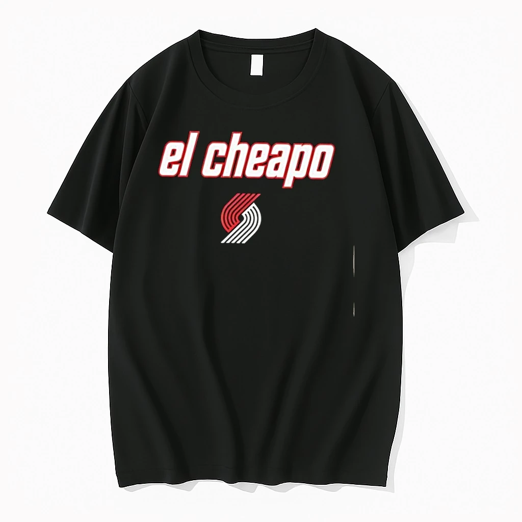 El Cheapo Portland Trail Blazers Basketball Logo Shirts