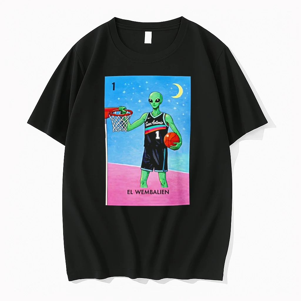 El Wembalien Victor Wembanyama Mvp San Antonio Spurs Basketball 2026 Shirts