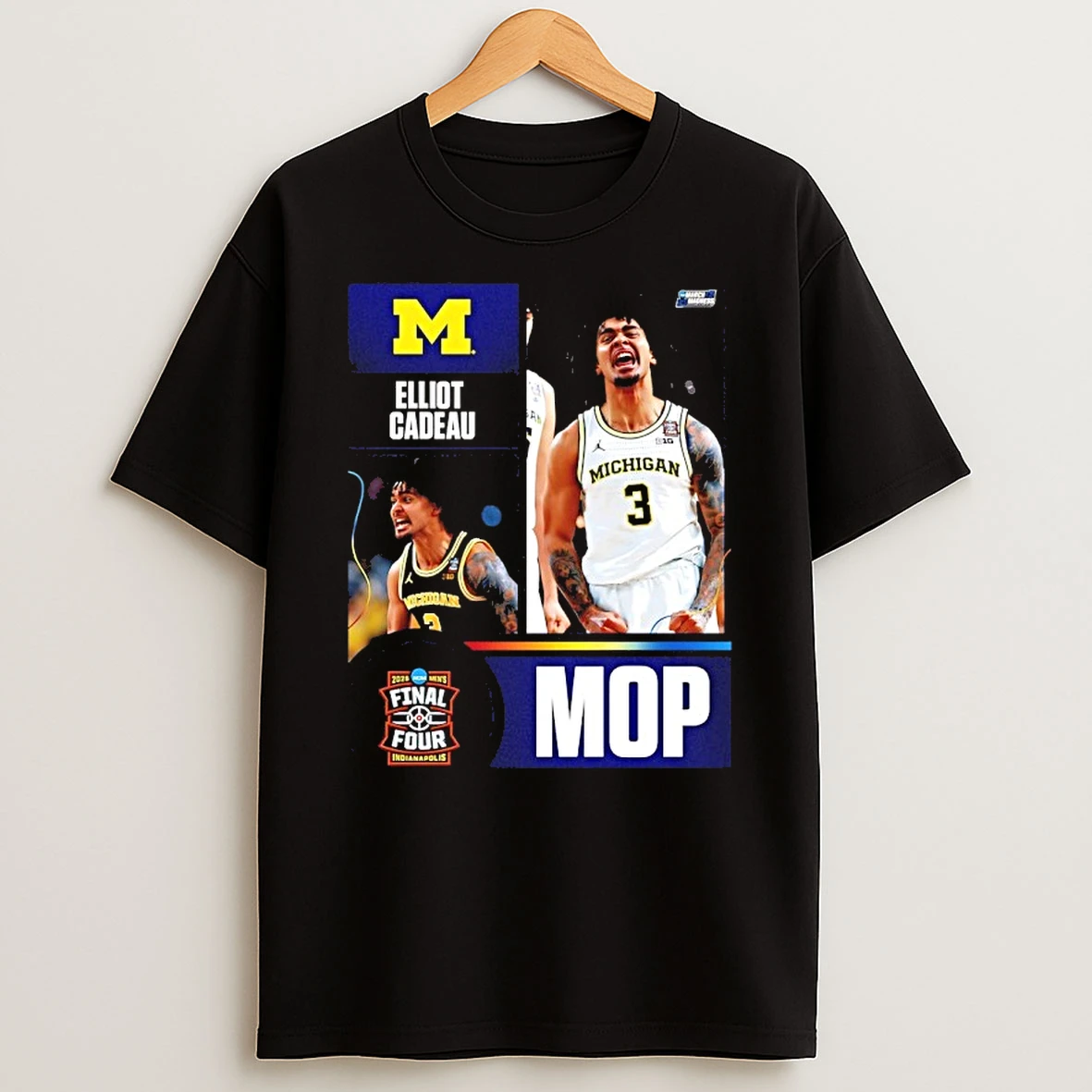 Elliot Cadeau Mvp 2026 Final Four Most Outstanding Player Shirts