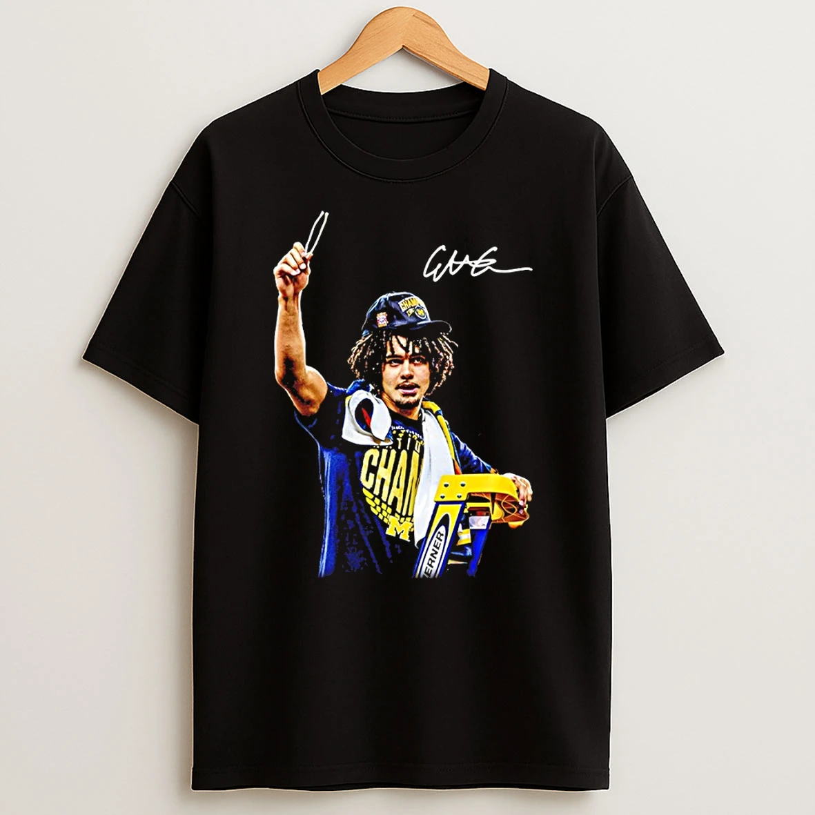 Elliot Cadeau Michigan Wolverines Natty Champ Basketball Ncaa Signature Shirts