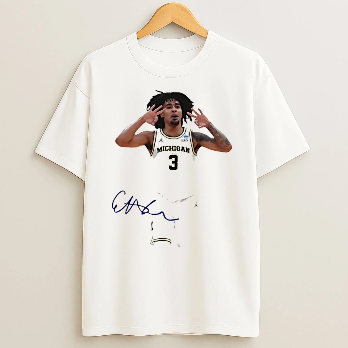 Elliot Cadeau Michigan Wolverines Signature Moment Shirts
