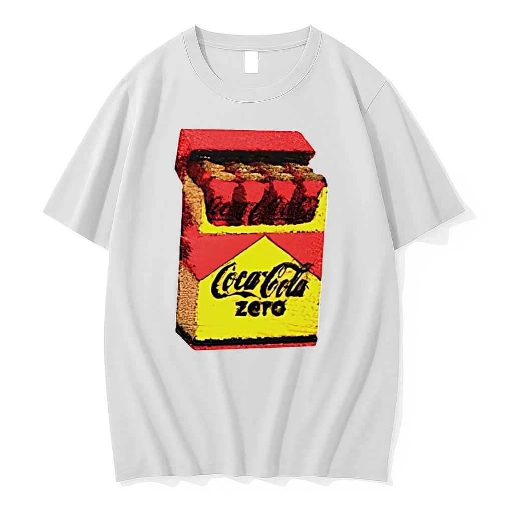 Embroidered Coke Zero Fridge Cigs Coca Cola Zero Shirts