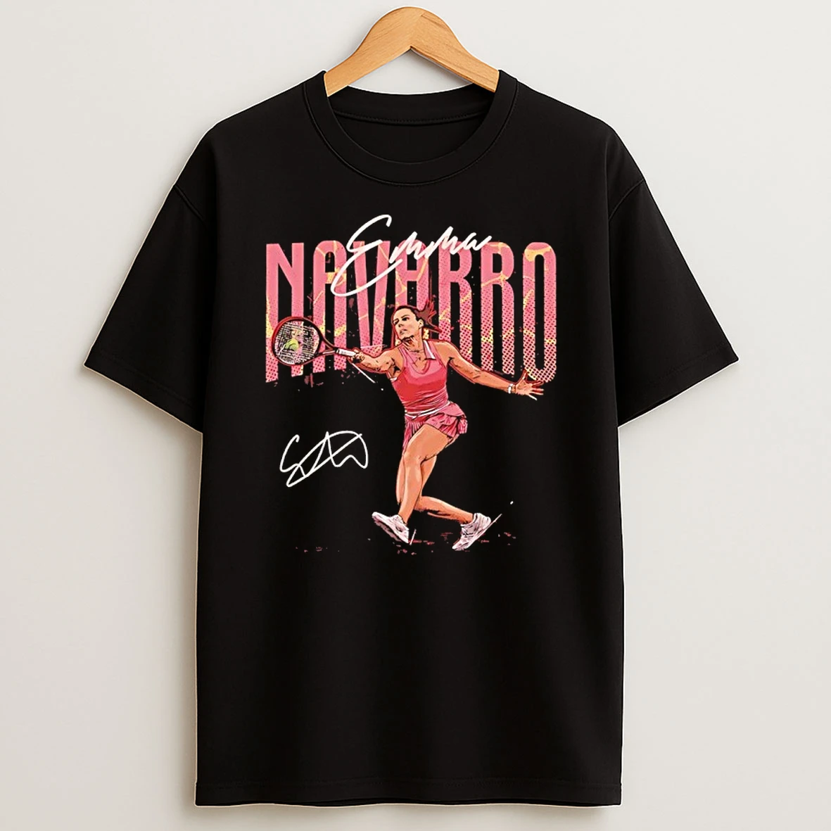 Emma Navarro American Tennis Player Name Signature Shirts