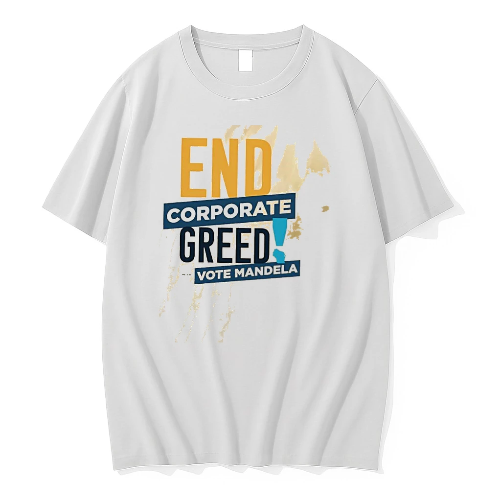 End Corporate Greed Vote Mandela Shirts