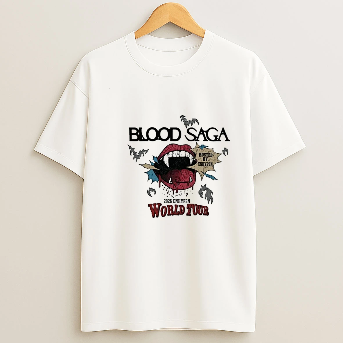 Enhypen Blood Saga World Tour 00 Shirts