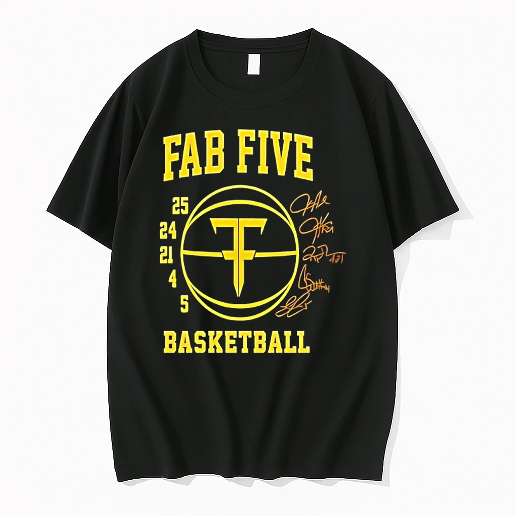 Fap Five Basketball 25 24 21 4 5 Signatures Shirts