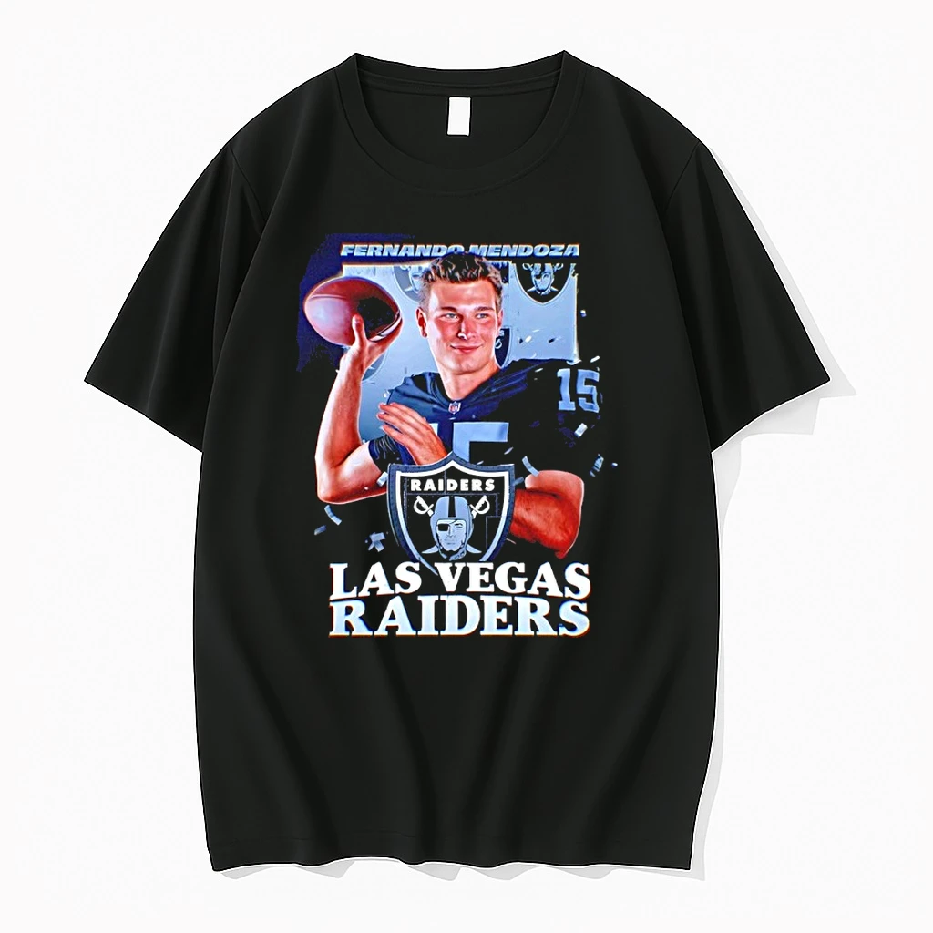 Fernando Mendoza Las Vegas Raiders 2026 Nfl Draft Shirts