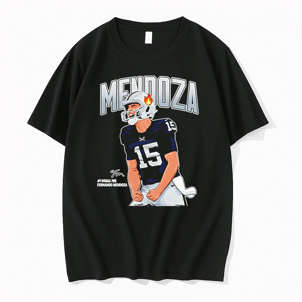 Fernando Mendoza Las Vegas Raiders Football No Shirts