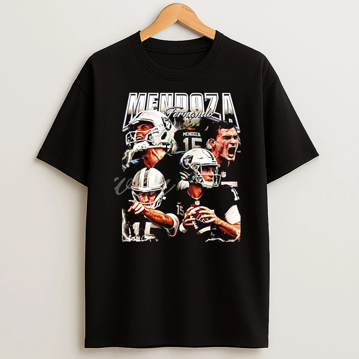 Fernando Mendoza Las Vegas Raiders Football Graphic 2026 Shirts