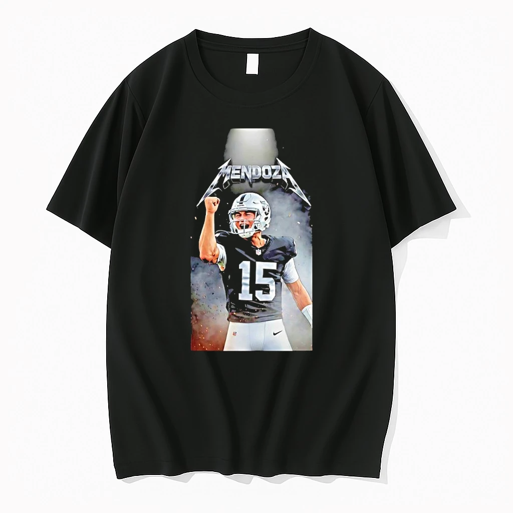 Fernando Mendoza Heavy Metal Las Vegas Raiders Shirts