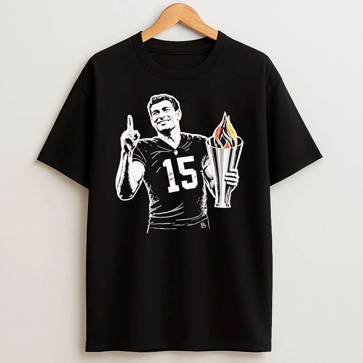 Fernando Mendozas Las Vegas Torch One Of 100 From Raiders Report Shirts