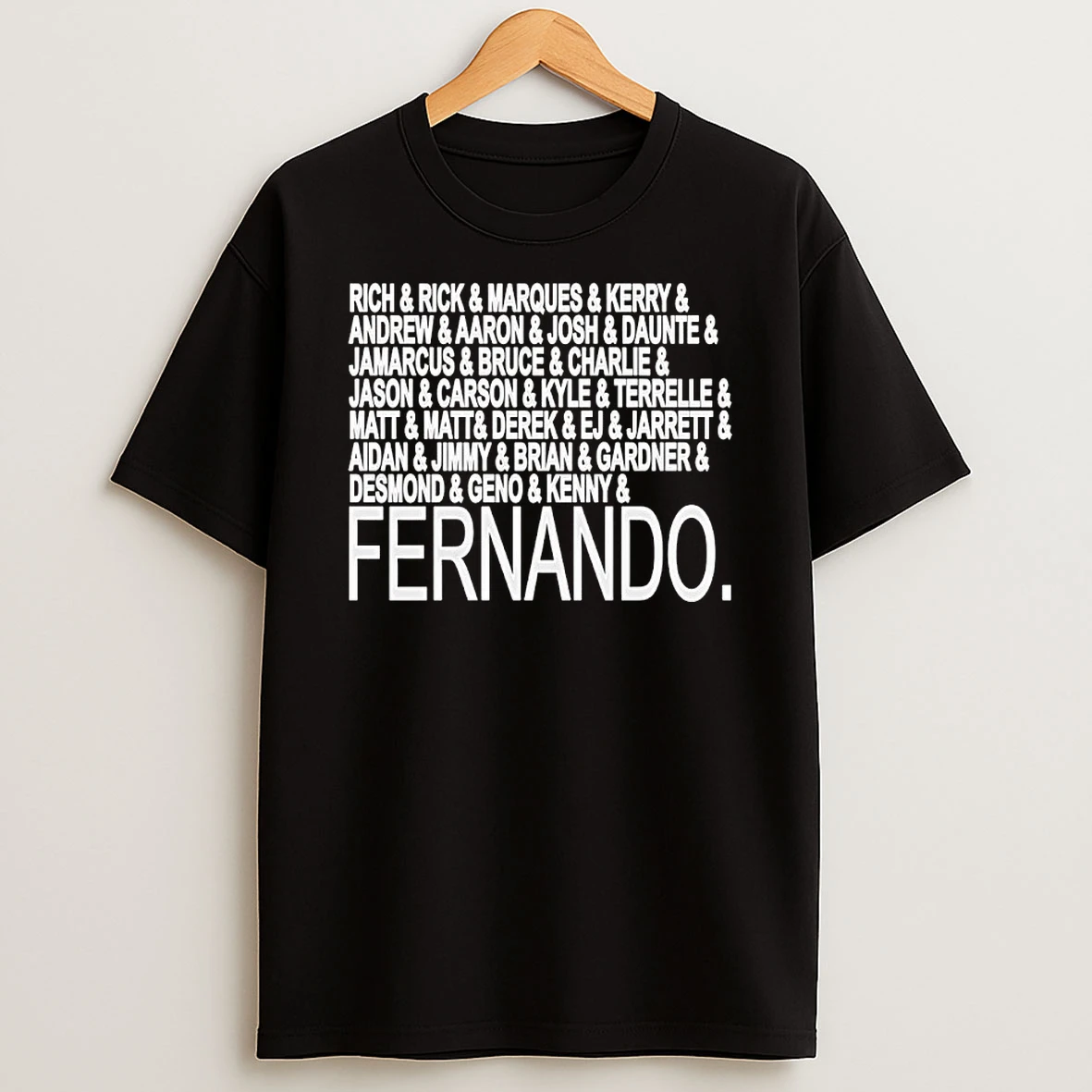 Fernando And The Previous Raiders Qbs Shirts