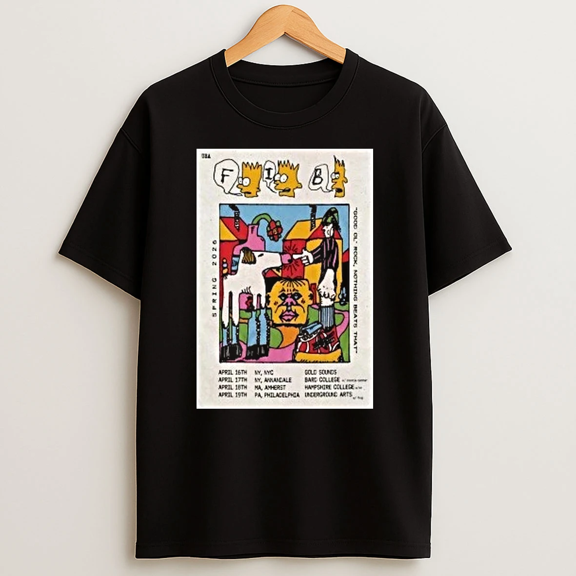 Fib Band Spring Tour 26 Shirts