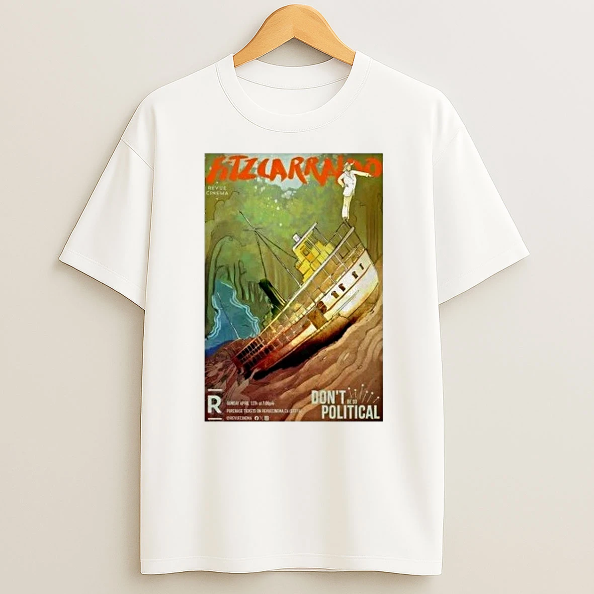 Fitzcarraldo Apr 12 2026 Dont Be So Political Shirts