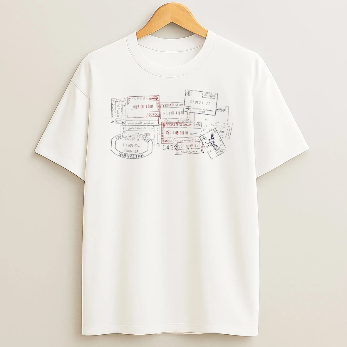Flights Immigration Gibraltar Shirts